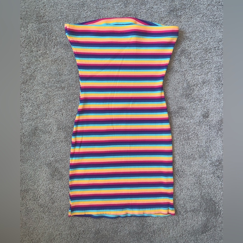 Rainbow Mini Dress